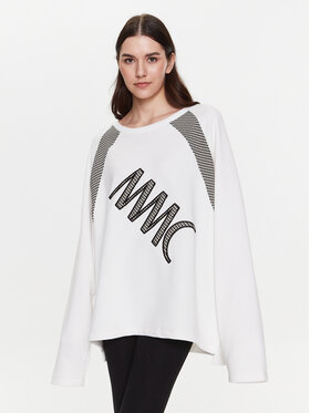MMC Studio MMC Studio Світшот Lizzo Білий Relaxed Fit