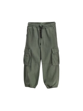 Coccodrillo Coccodrillo Kalhoty z materiálu ZC6119101RBK-027 Khaki Regular Fit