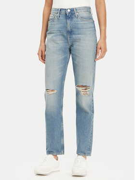 Calvin Klein Jeans Calvin Klein Jeans Traperice Authentic J20J225124 Plava Straight Fit