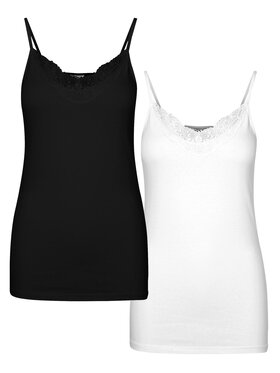 Vero Moda Vero Moda Sada 2 topů Inge 10231874 Barevná Slim Fit