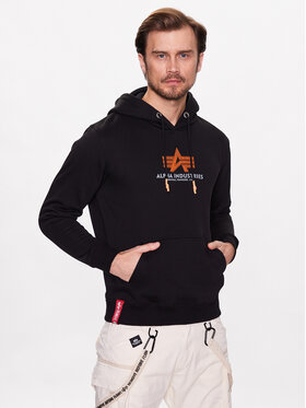 Alpha Industries Alpha Industries Felpa Basic 178312RB Nero Regular Fit