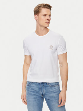 Versace Versace T-shirt Medusa AUU01005 Bianco Slim Fit