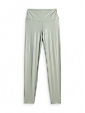 4F 4F Legginsy YOGA Turkusowy Slim Fit