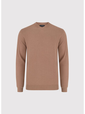 Pako Lorente Pako Lorente Sweter P26WN-2X-010 Brązowy jasny Straight Fit