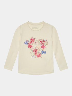 Guess Guess Blusa K3BI03 J1314 Écru Regular Fit