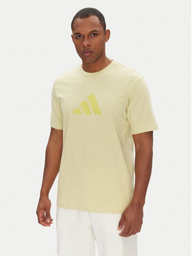 adidas adidas Póló Future Icons 3 Bar Logo JD4920 Sárga Regular Fit