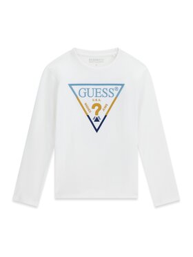 Guess Kids Guess Kids T-Shirt 185356 Biały Classic Fit
