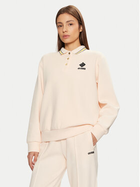 Guess Guess Sweatshirt V5RQ01 KCLD1 Écru Regular Fit