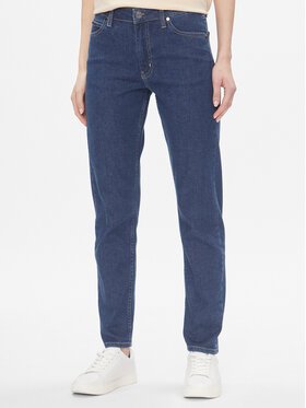 Calvin Klein Calvin Klein Blugi Mid Rise Slim - Mid Blue K20K206780 Albastru Slim Fit