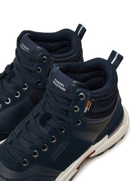 Tommy Hilfiger Superge M Runner Cordura Hi Lth Mix FM0FM05222 Mornarsko Modra