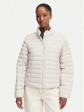 Calvin Klein Calvin Klein Vatovaná bunda LV044G502G Biela Regular Fit