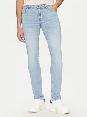 Guess Guess Blugi M5GAN1 D5MZ3 Albastru Slim Fit