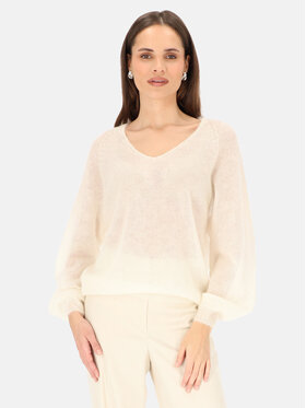 L’AF L’AF Sweter Rey Kremowy Reglan Fit