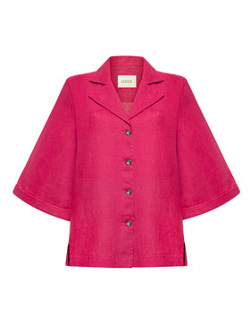 Duende Duende Koszula Leah Shirt Różowy Relaxed Fit