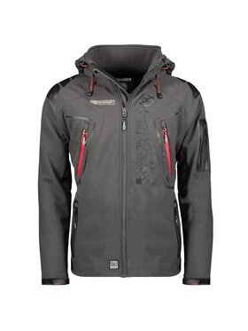 Geographical Norway Geographical Norway Kurtka softshell WU4563H/GN-DARK GREY/WU1060 D-Grey Szary Regular Fit