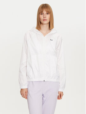 Under Armour Under Armour Neperpučiama striukė UA Rival Sport 1382698 Balta Regular Fit
