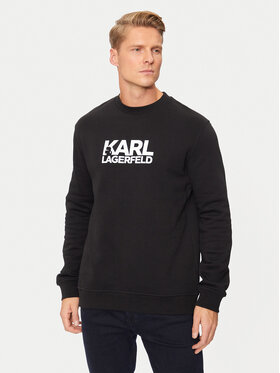 KARL LAGERFELD KARL LAGERFELD Mikina 705091 544917 Čierna Regular Fit