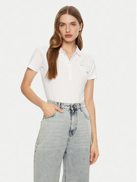 Guess Guess Polokošile W5RP47 KARS2 Bílá Regular Fit