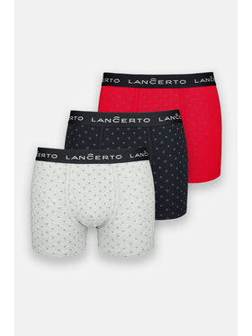 Lancerto Lancerto Komplet 3 par bokserek NBI073221000007 Kolorowy