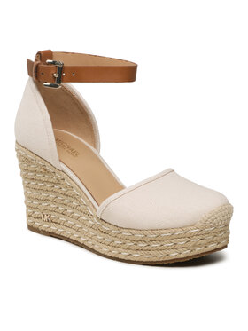 MICHAEL Michael Kors MICHAEL Michael Kors Еспадрильї Kendrick Wedge 40S9KNMS2D Бежевий
