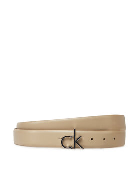 Calvin Klein Calvin Klein Moteriškas Diržas Ck Buckle Belt 3.0_Smooth K60K613156 Smėlio