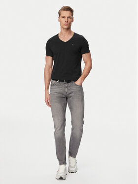 Tommy Jeans Tommy Jeans T-Shirt DM0DM04410 Schwarz Regular Fit