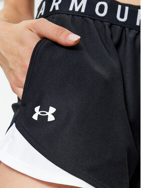 Under Armour Športne Kratke Hlače Play Up Shorts 3.0 1344552 Črna Loose Fit