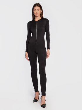 Nissa Nissa Kombinezon SALO13362 Črna Slim Fit