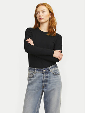 JJXX JJXX Majica Celine 12258414 Crna Slim Fit