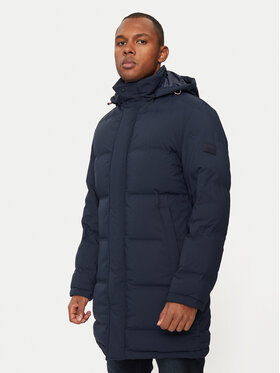 Hechter Paris Hechter Paris Vatovaná bunda 45017 142205 Tmavomodrá Regular Fit