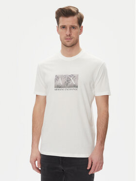 Armani Exchange Armani Exchange Футболка XM000555 AF10358 U0009 Білий Regular Fit