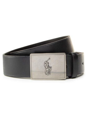 Polo Ralph Lauren Polo Ralph Lauren Чоловічий ремінь 36mm Pp Plaque Belt 405691693001 Чорний