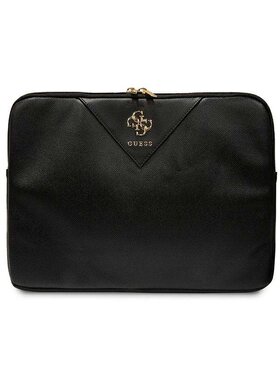 Guess Guess Torba na laptopa Triangle 4G Czarny
