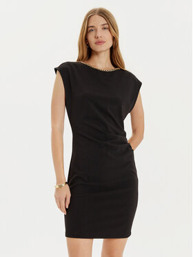 Rinascimento Rinascimento Kokteilinė suknelė CFC0121364003 Juoda Regular Fit