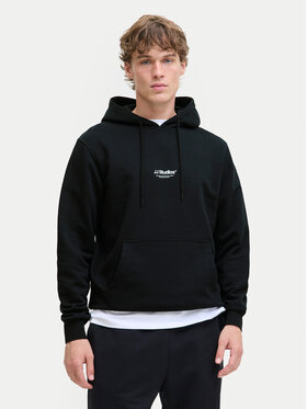 Jack&Jones Jack&Jones Majica dugih rukava Soho 12278789 Crna Relaxed Fit