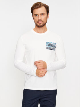 s.Oliver s.Oliver Longsleeve 2135693 Alb Regular Fit