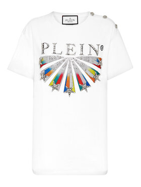 PHILIPP PLEIN PHILIPP PLEIN Tričko 3367 Biela Regular Fit