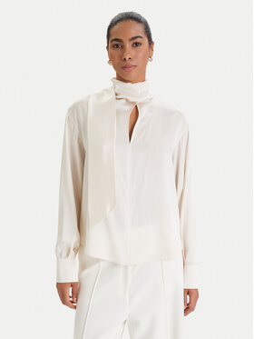 MAX&Co. MAX&Co. Blusa Pascia 2616111051200 Écru Regular Fit