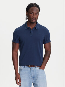 Mustang Mustang Poloshirt Palco 1016505 Dunkelblau Regular Fit