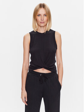 DKNY Sport DKNY Sport Marškinėliai DP3T9264 Juoda Classic Fit