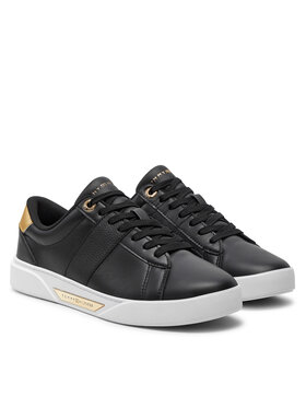 Tommy Hilfiger Tenisice Chic Panel Court Sneaker FW0FW07998 Crna