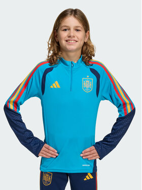 adidas adidas Koszulka techniczna 162225 Niebieski jasny Slim Fit