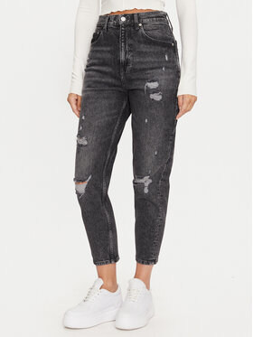 Tommy Jeans Tommy Jeans Džinsi DW0DW19620 Melns Mom Fit