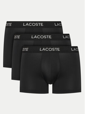 Lacoste Lacoste Set od 3 para bokserica 5H2394 Crna
