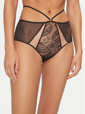 Chantelle Chantelle Mutande classiche a vita alta Ester Manas C019C5 Nero