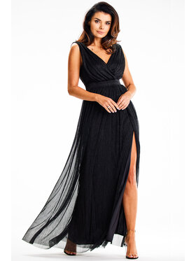 Awama Awama Abito da sera A625 Nero Basic Fit