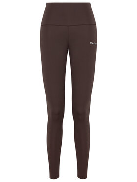 Magda Matyja Magda Matyja Legginsy DAILY LEGGINS Brązowy Active Fit