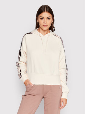 adidas adidas Bluza Allover Print HN5278 Beżowy Relaxed Fit