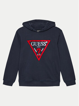 Guess Guess Bluză L4RQ23 KAD74 Bleumarin Regular Fit