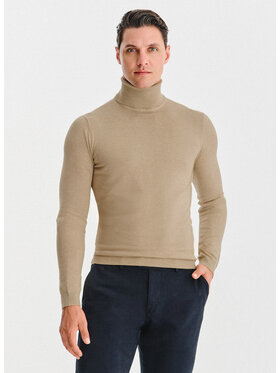 Pako Lorente Pako Lorente Sweter P25WN-2X-032 Beżowy Classic Fit